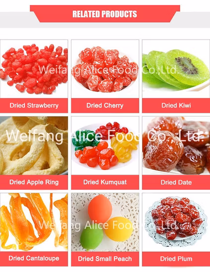 Pera secca di fetta di pera secca di frutta disidratata all'ingrosso di alta qualità in Cina